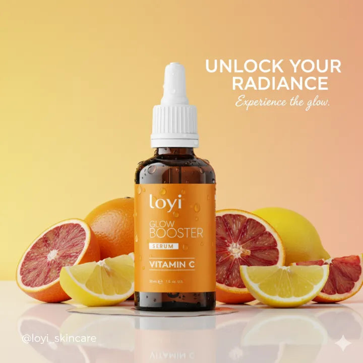 Loyi Vitamin C Serum 30 ml | Skin Brightening, Dark Spot Removal, Glow Boost | Antioxidant Face Serum for Radiant Skin