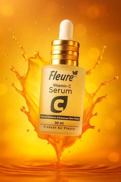 Vitamin C Serum for Dark Spots & Pigmentation - 30ml - Serum - Collagen Boosting Serum With Ferulic Acid - Vitamin C Serum - Skin Hydration - Serums - All Skin Types - Fleure
