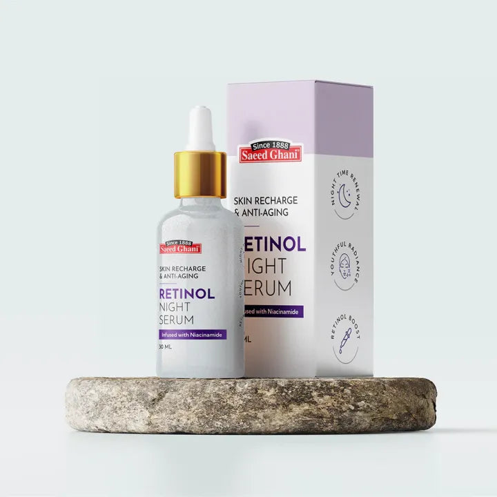 Saeed Ghani Retinol Skin Recharge & Anti-Aging Night Serum