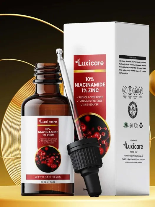 Niacinamide 10% + Zinc 1% Serum for Acne, Pores, and Hyperpigmentation